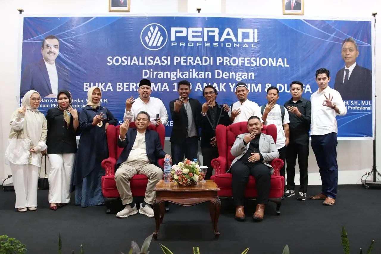 Penyampaian Informasi Kegiatan dan Publikasi Resmi PERADI BANTEN
